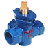 Three-way Internal Thread Copper Core Plug Valves: