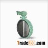 Worm lug rubber lined butterfly valve