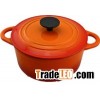 cast iron enameled casserole
