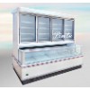 commercial supermarket twin showcase refrigerators factory