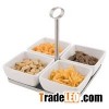 Melamine Snack Tray Set