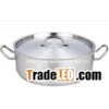 Stainless steel induction casserole