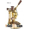La Pavoni Professional Manual Espresso Machine - Gold Plated