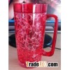 16OZ CLEAR DOUBLE WALL TUMBLER FREEZER MUGS