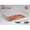 high borosilicate glass baking dish set