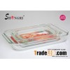 heat-resistant glass baking dish set