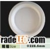 9inch  disposable biodegradable plate