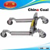 Vehicle mover hydraulic positioning jacks