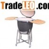 New Black Gloss 21inch Ceramic kamado