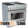 36 Inches Gas Oven with Griddle & Electric Ceramic Furnaces