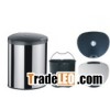 stainless steel touchless waste bin
