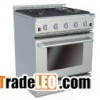 30 Inches Gas Oven with Electric Ceramic Furnaces