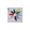 10 colors plastic T clips