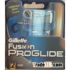 Gillette Russion fusion proglide man shaving razor blades