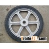 14X1.75  inch  semi-pneumatic tire  with plastic rim