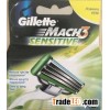 Gillette razor blades sensitive man shaving razor blades