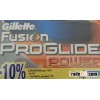 Gillette razor blades for man shaving fusion proglide power