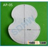 Skin color underarm pads for sweat absorbing