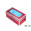 Wiredrawing Red Aluminium Alloy Shoe Cover Dispenser