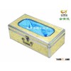 Gold Yellow Flower Aluminium Alloy Shoe Cover Dispenser