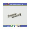 Round head stainless steel slotted machine screw