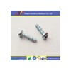 pan head clear zinc philips high-low thread screw for plasti