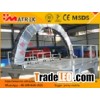 Cement arch machine installation of refractories