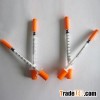 Insulin Syringe (0.3ML, 0.5ML, 1ML) with CE/ISO Certificate