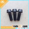 Black Anodized Titanium Hex Sockt Taper Head Screw