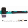 German Type Anti-Assembled Stoning Hammer with TPR Handle