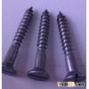 Wood Screw Slotted Drive CSK Head