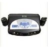 Black dual system MP3 ionic foot detox device