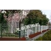 outdoor decoration Application forged iron fence