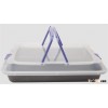 Cake Pan With Snap On Storage Lid & Handles