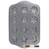 12 Cavity Nonstick Chrismas Cookie Pan