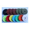 Diamond polishing pads