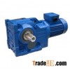 K series  helical-bevel gear reducer