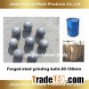 Forged grinding balls