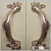 silver Europe style ambry Handle hardware cupboard door Knob