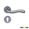 lever handle on rose