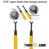 Torque Wrench Angled Full Head 7/16 Set at 20 Inch Pounds