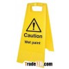 Plastic Wet Paint Sign