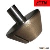 Sintered metal bond diamond mounted point