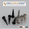 Black Oxided Stainless Steel Optical Screw