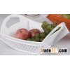Dlami plastic foldable fruit basket