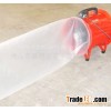 Marine plastic film air duct