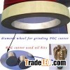 Vitrified bond grinding wheel for pdc cutter rough grinding