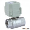 2 way stainless steel  electric actuator ball valve