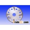 Electroplated Cutting Discs with Protective Segments