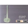 Stainless steel paper towel holder